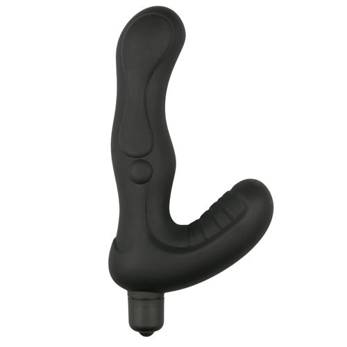 ET191BLK Schwarzer vibrierender Buttplug