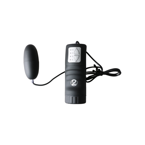You2Toys schwarzes Vibro-Ei 60 mm x 25 mm