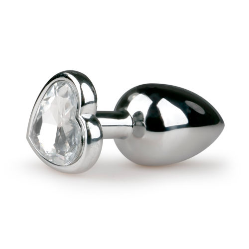 Analplug aus Aluminium mit Herz