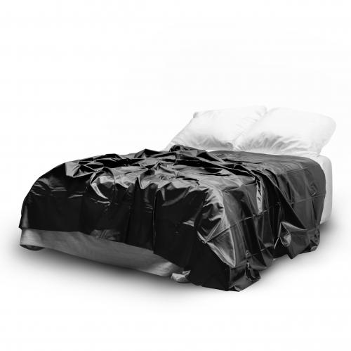 Vinyllaken Schwarz 200 cm x 230 cm