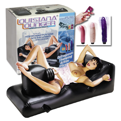 05653690000 Vibrator Liege Louisiana Lounger Vibrator Positionskissen in schwarz