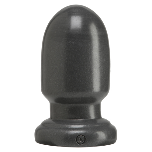 0270-28-cd Runder und dicker Dildo in Grau 15 cm x 7,5 cm