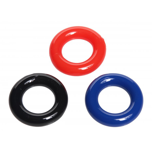 3-teiliges Set Dehnbare Penisringe