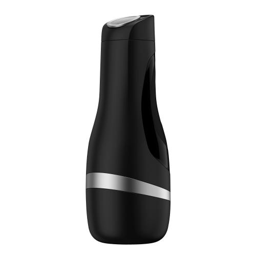 J80017-1 Satisfyer Men Classic Blowjob Masturbator - Silber / schwarz