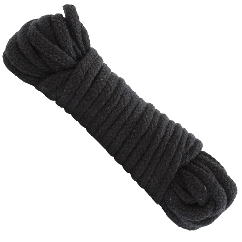 2100-03-CD Bondage Seil im japanischen Stil - 10 Meter schwarz