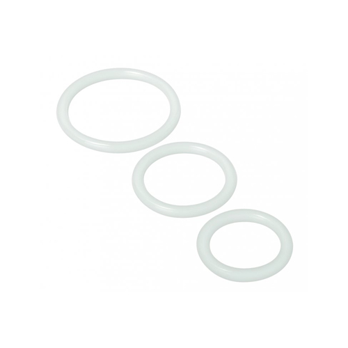 Trinity Silikon Penisringe Set - Transparent