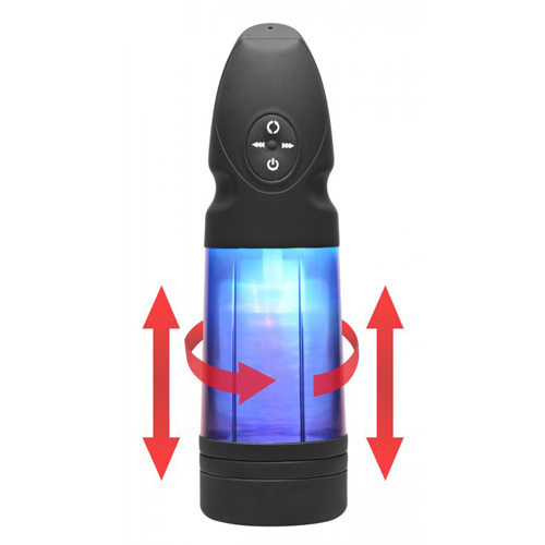 ae393 elektrischer Masturbator - Drehen und Stoßen