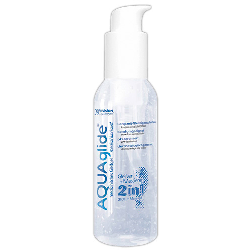 Gleitmittel auf Wasserbasis Aquaglide 2 in 1 - 125 ml
