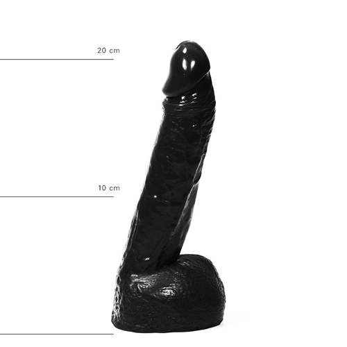 AB11 Realistischer Dildo 22 cm in Schwarz