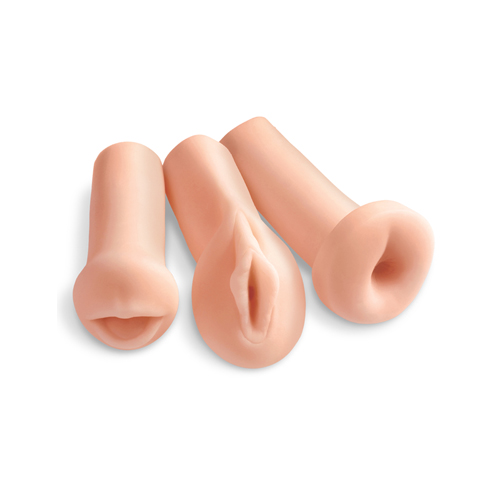 Masturbator Set - Alle 3 Öffnungen