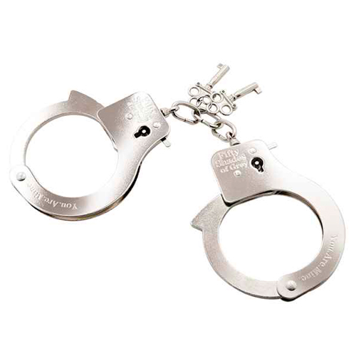 Metall Handschellen - Fifty Shades of Grey