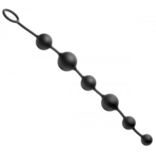 AE337 Silikon Analkugelkette Serpent 36 cm x 4 cm
