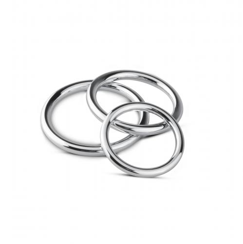 Sinner Gear 3-teiliges Edelstahl Penisringe Set