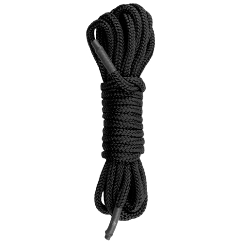 ET248BLK Schwarzes Bondage Seil - 10 m