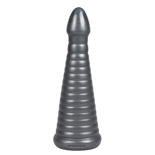0270-38-cd Rockeye Großer Dildo - Gun Metal