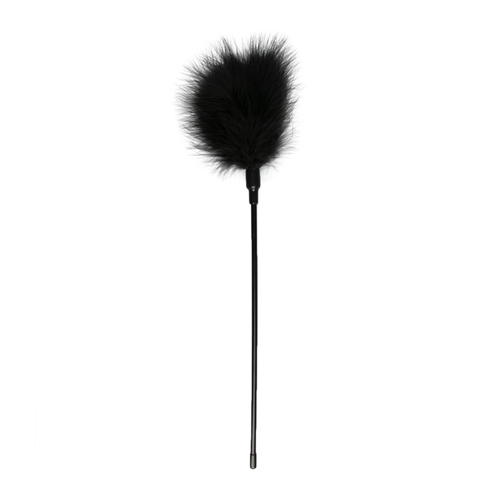 Feder Tickler - Schwarz Lang