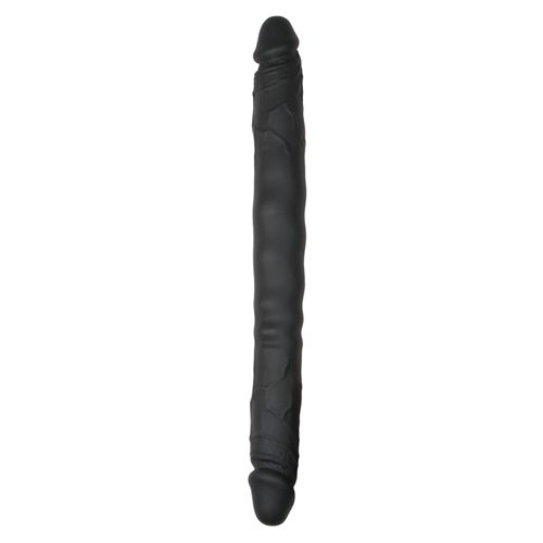 ET081BLK Doppeldildo 30 cm Schwarz