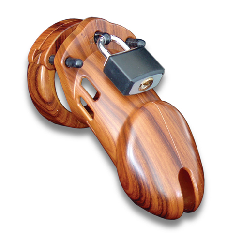 CB-6000 Peniskäfig Holz - 35 mm