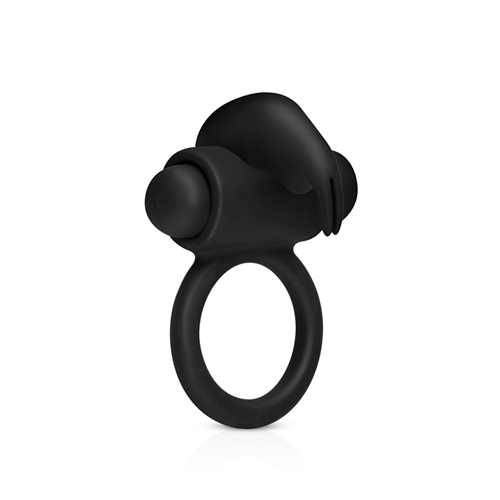 Vibrierender Silikon Penisring - Bunny