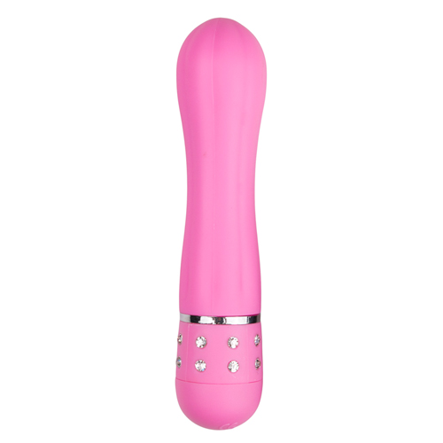 EasyToys Minivibrator mit Rillen in Pink 11,4 cm