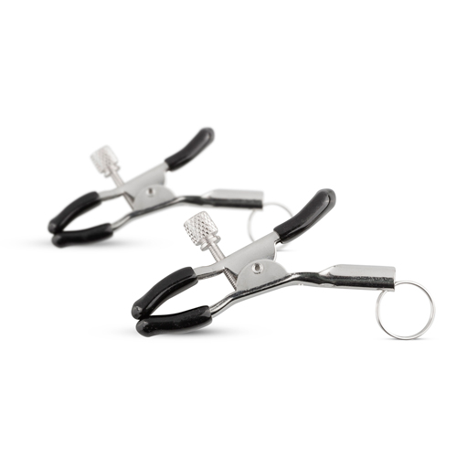 Nippelklemmen mit Befestigungsring Schraubklemmen 6 cm