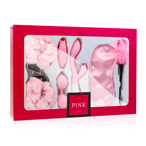 Vibrator Set - I Love Pink Geschenkbox