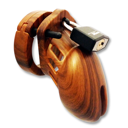 Peniskäfig aus Holz