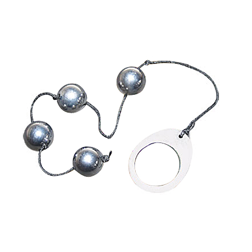 Anal Liebeskugeln aus Metall 15 mm