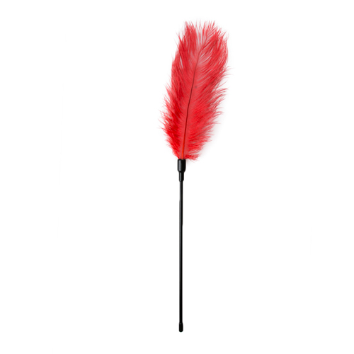 Federpuschel Roter Feder-Tickler