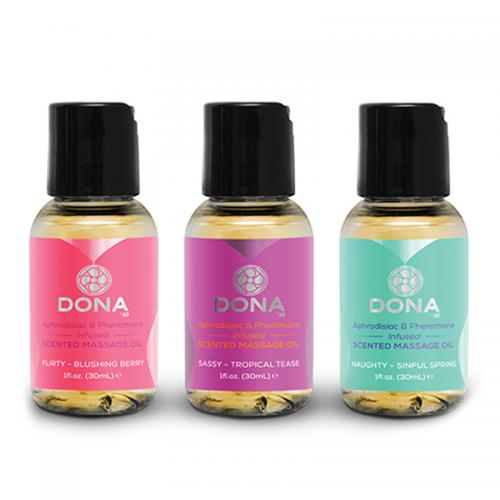 251504 Dona Duftendes Massageöl 3 x 30 ml