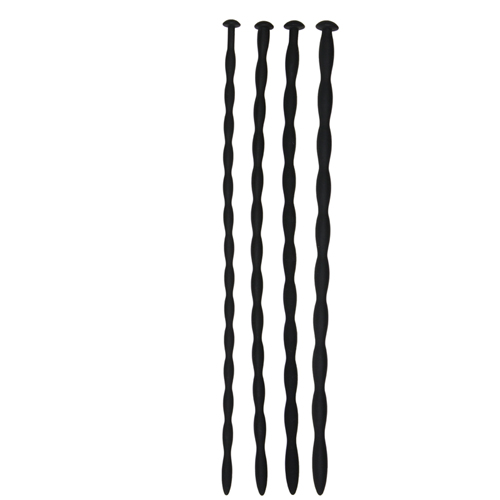 Silikon Dilator Set schwarz 30 cm