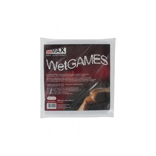 SexMAX WetGAMES Vinylfolie 180 x 220 cm - weis