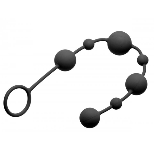 Silikon Analperlenkette 35 cm x 2,65 cm