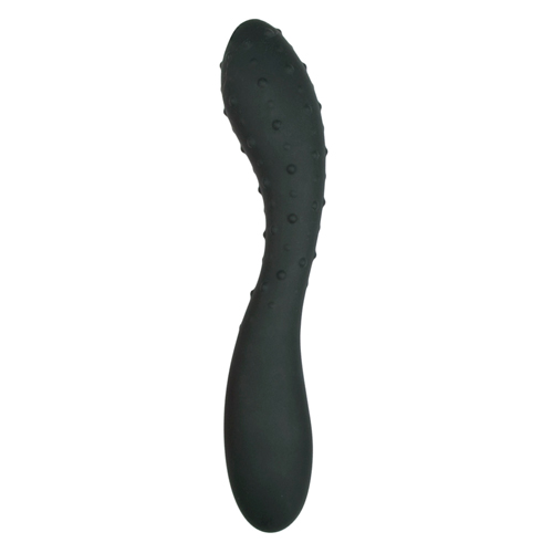Dildo mit Noppen - Schwarz