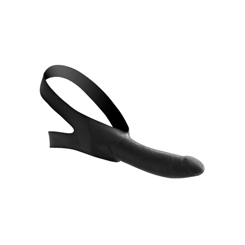 ad784 Face Fuk Mundknebel mit Dildo