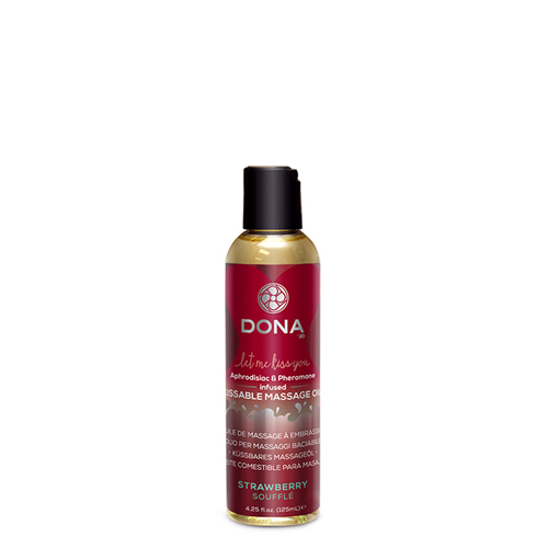 251386 Dona Kissable Massageöl Erdbeere Massage oil 125 ml