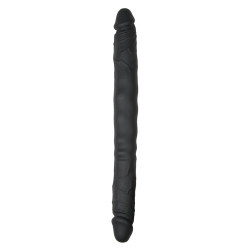 ET207BLK Doppeldildo Schwarz 40 cm