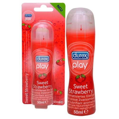 06199650000 Durex Play Sweet Strawberry Gleitgel auf Wasserbasis - 50 ml