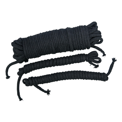 24903071001_2 Bondage Seile 3 teiliges set 100 % Baumwolle