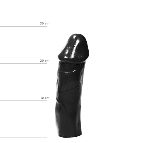 AB49 Realistischer Dildo in Schwarz – All Black