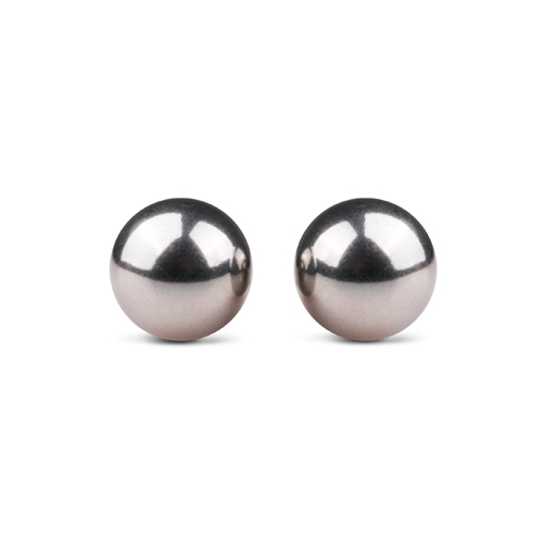 EasyToys – Magnetische Ben Wa Liebeskugeln 19 mm Vaginalbälle in Silber
