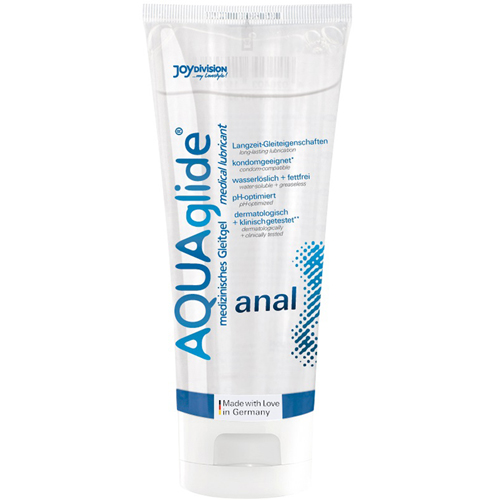 Analgleitgel AQUAglide auf Wasserbasis - 100 ml